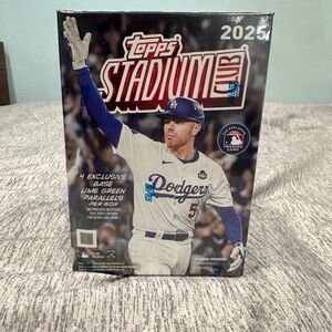 2025 Topps Stadium Club Baseball Value Blaster Box - Sealed